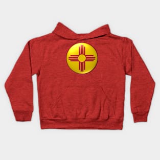 Captain New Mexico Shield Kids Hoodie